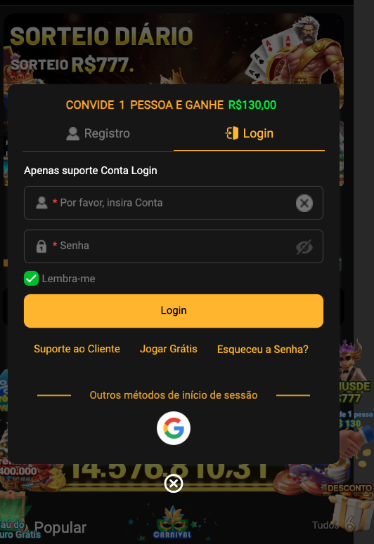 Aplicativo móvel 66bet